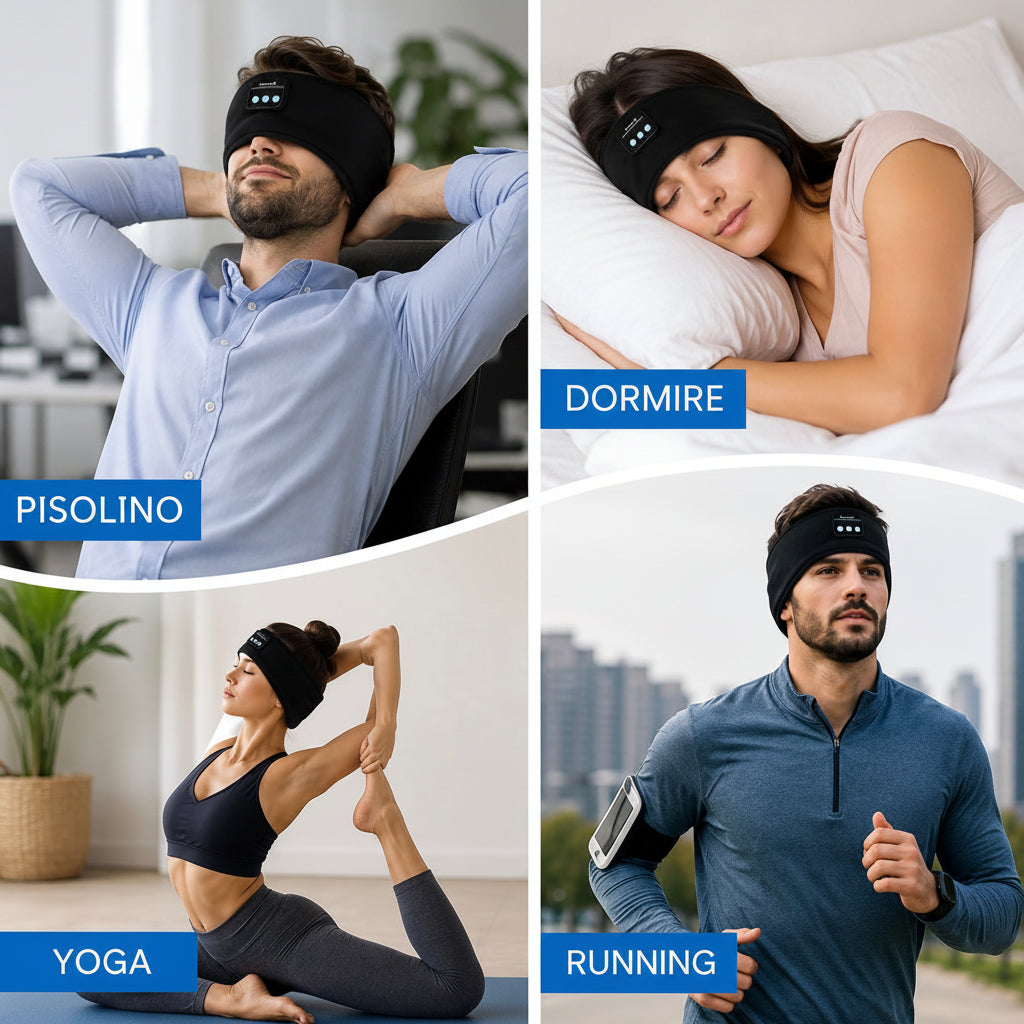 La fusione perfetta di comfort e audio.